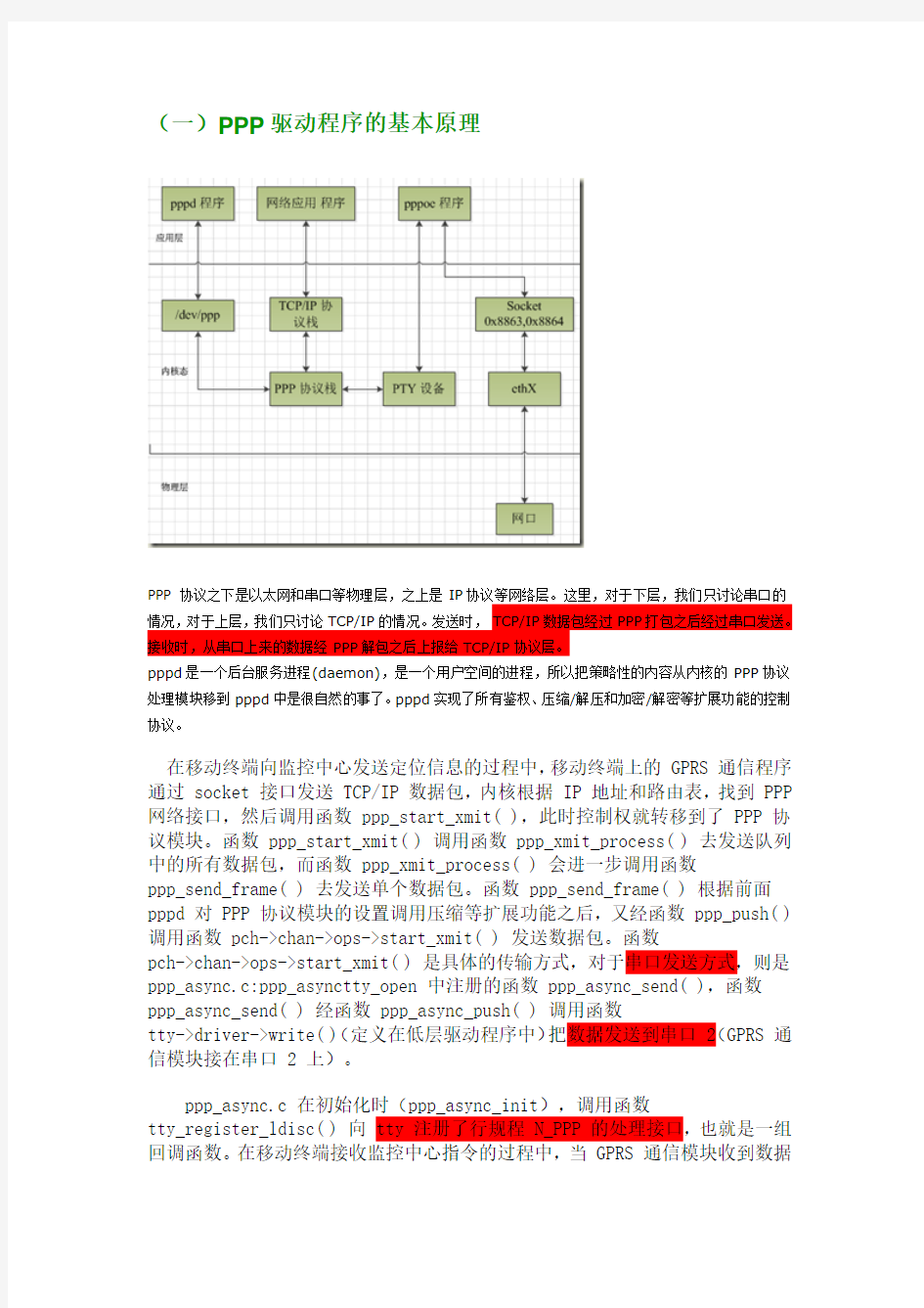 pppd源代码分析