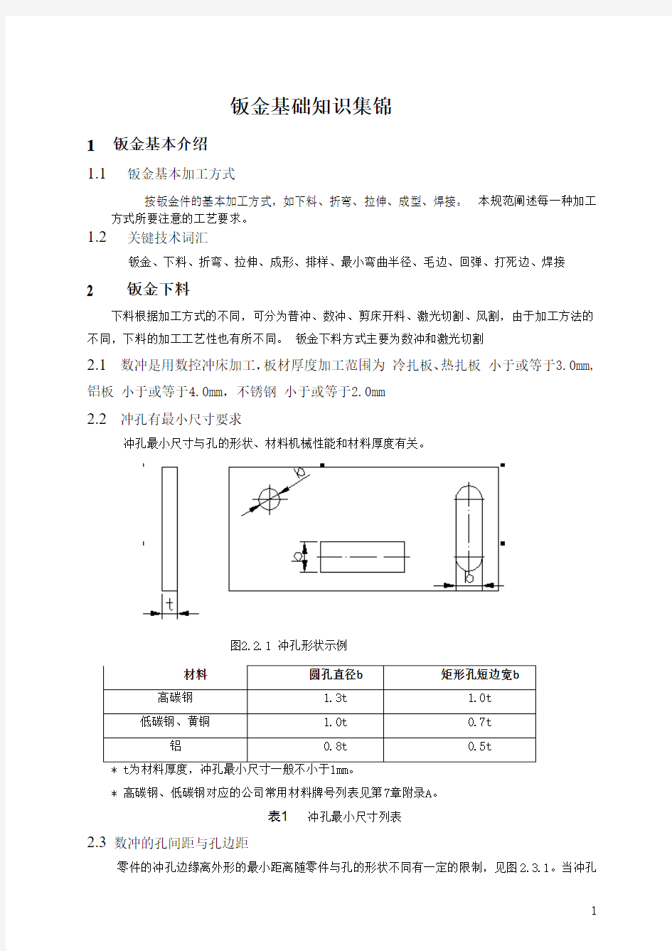 钣金基础知识集锦(钣金工程师必备教材)