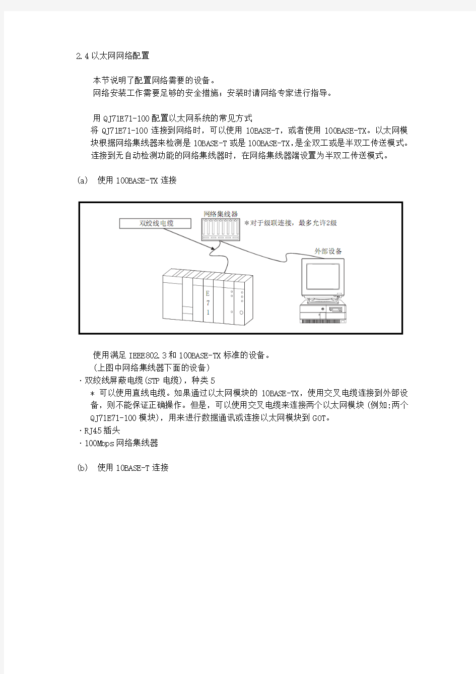 2.4以太网网络配置