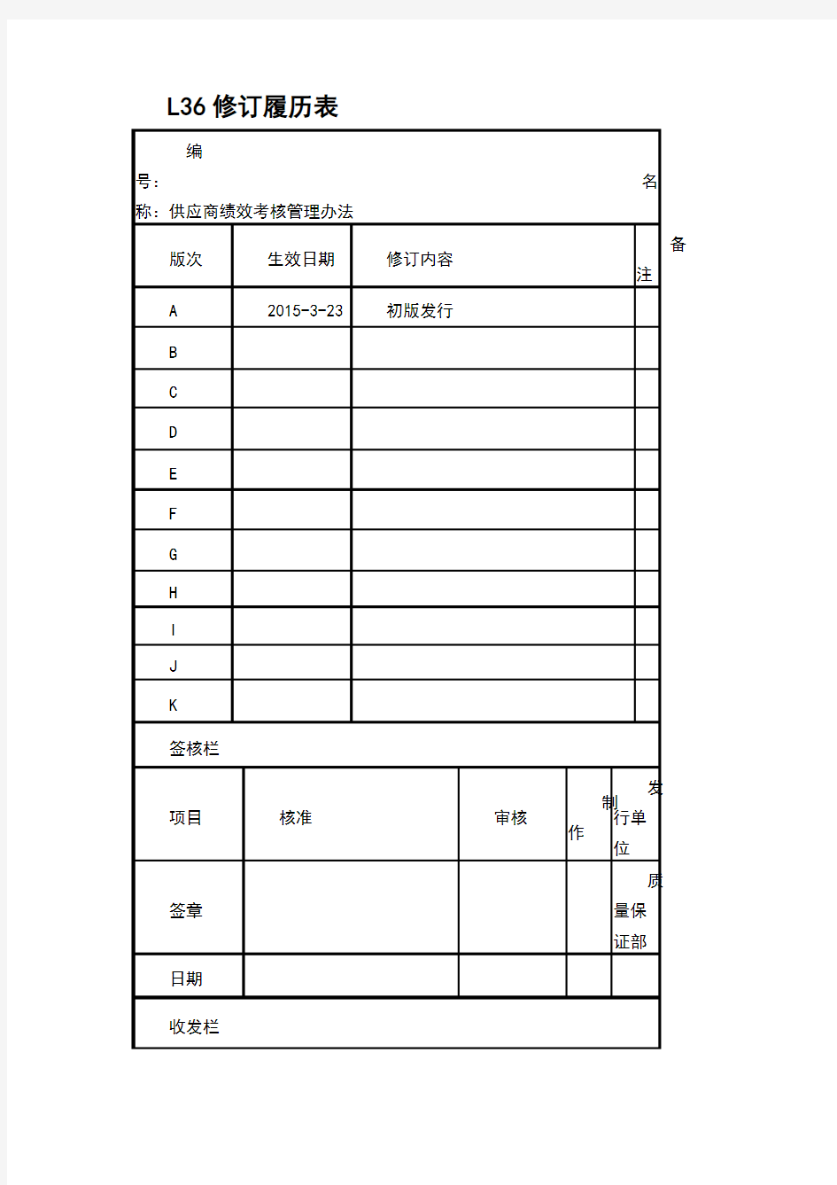 供应商绩效考核管理办法