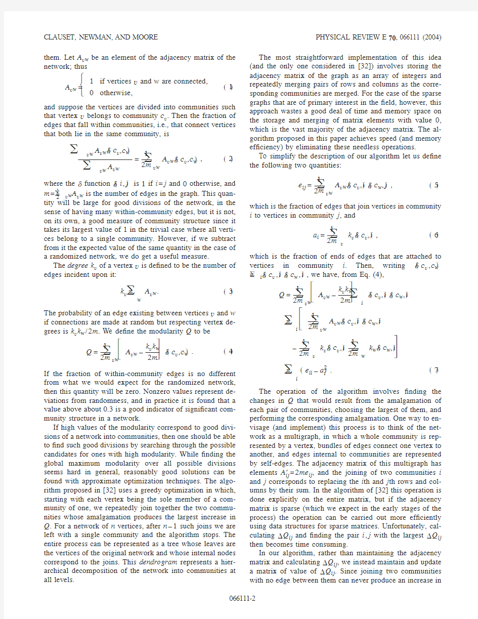 Clauset_Newman_Moore_04_FindingCommunityStructureInVeryLargeNetworks