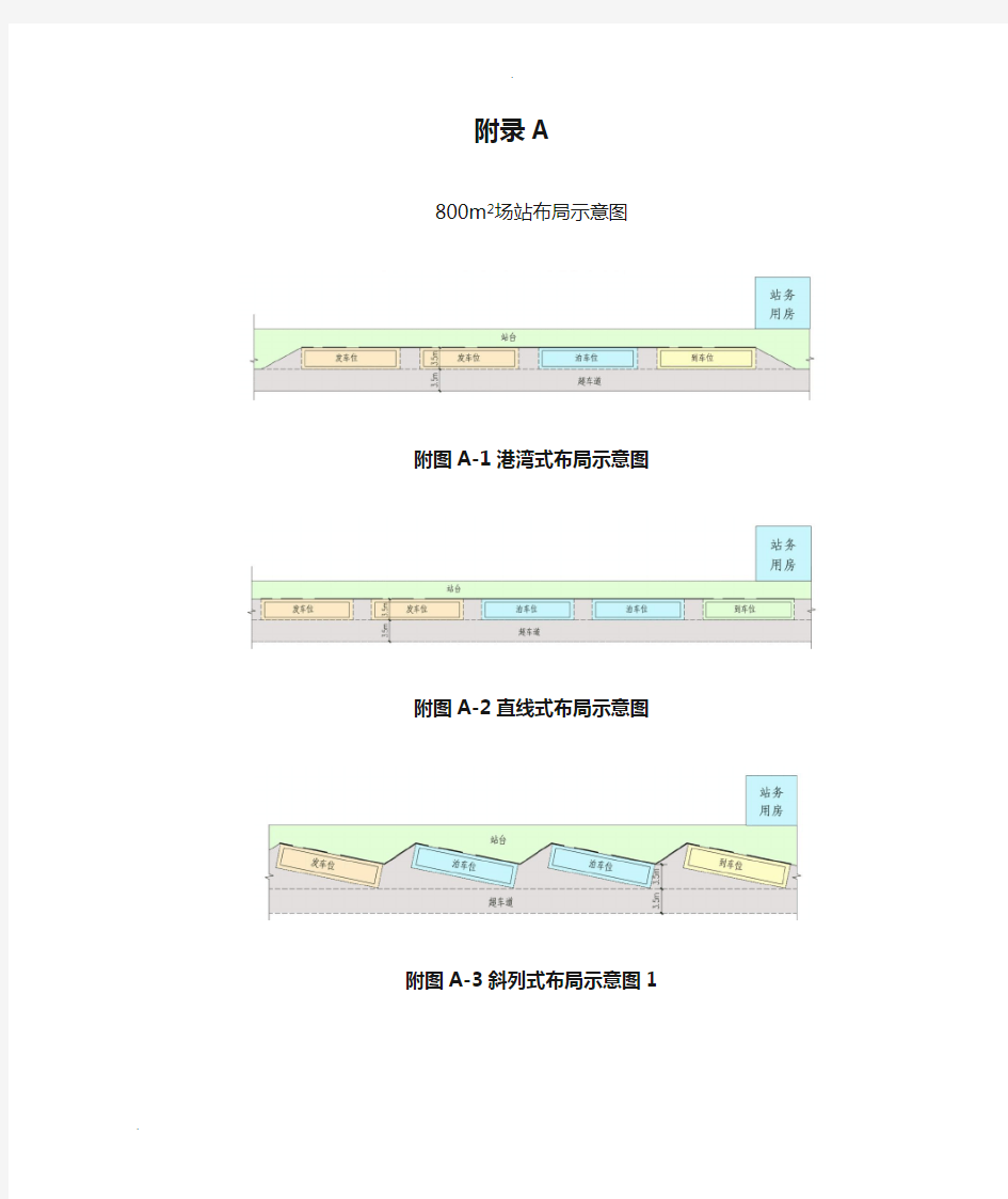 民用建筑配建公交场站设计导则(试行附录另有文件)附录A