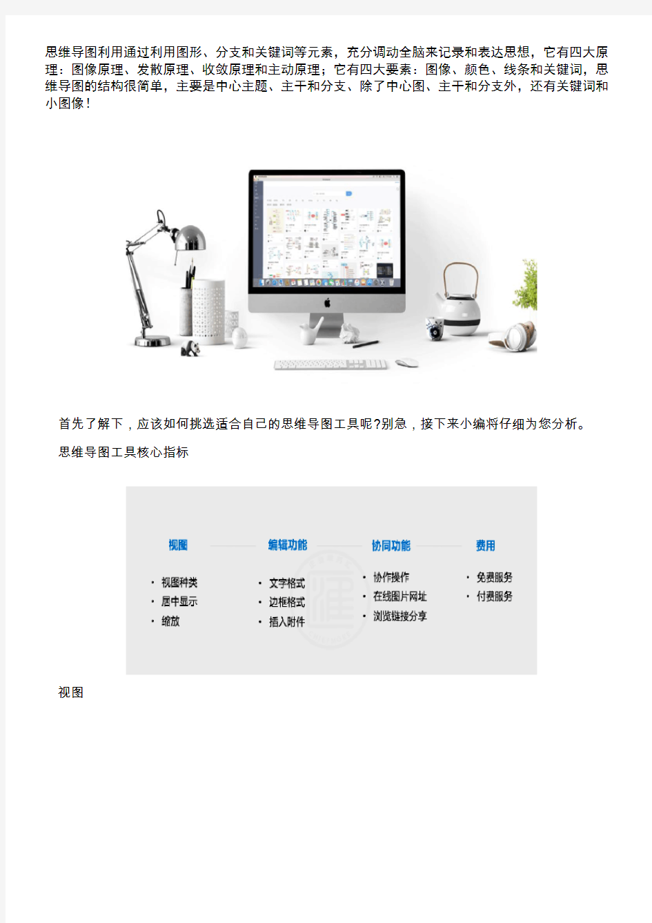 中文版比较好用的思维导图软件
