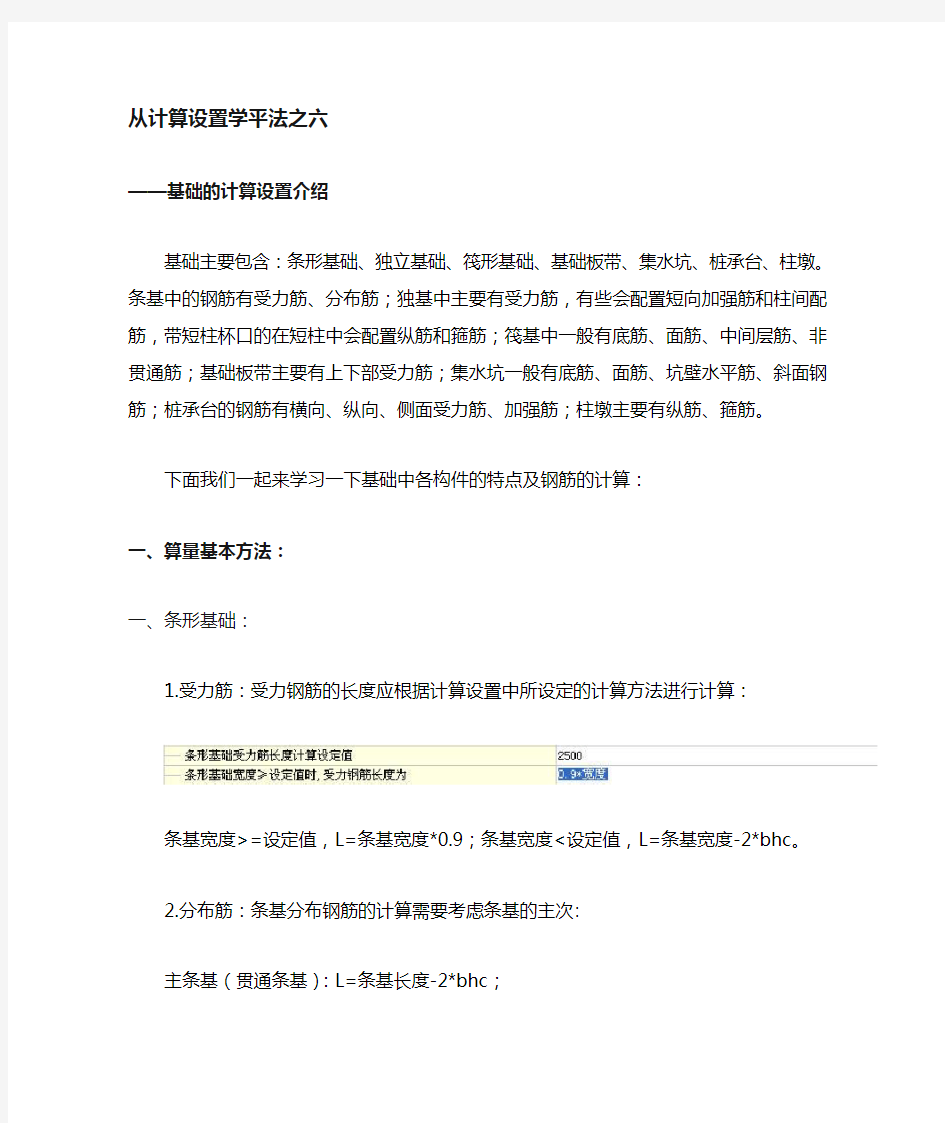 广联达软件-基础钢筋学习资料