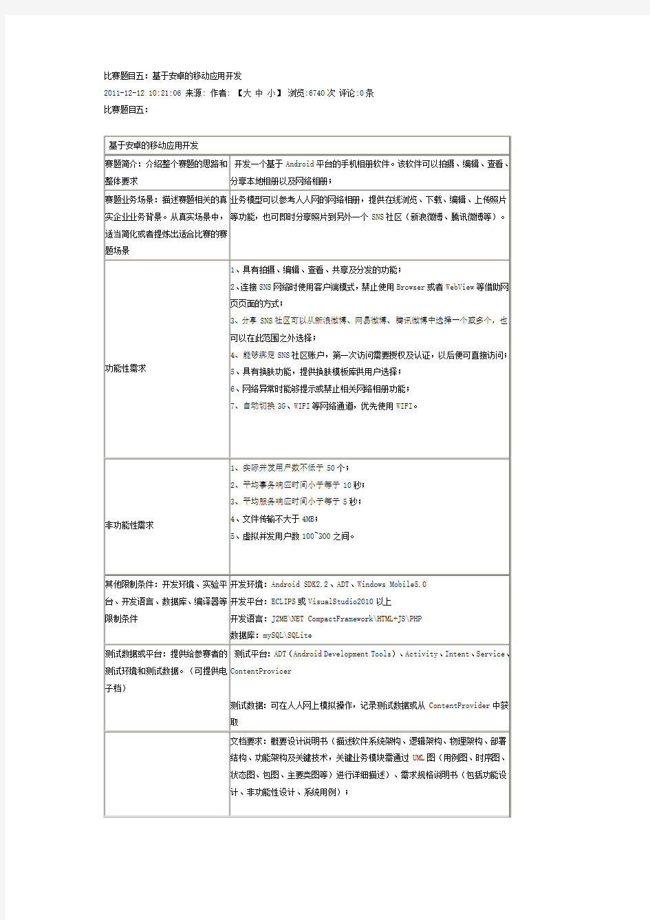 基于安卓的移动应用开发