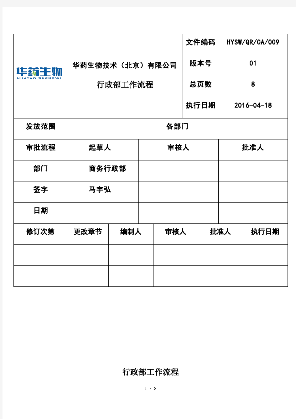 办公用品申请领用流程