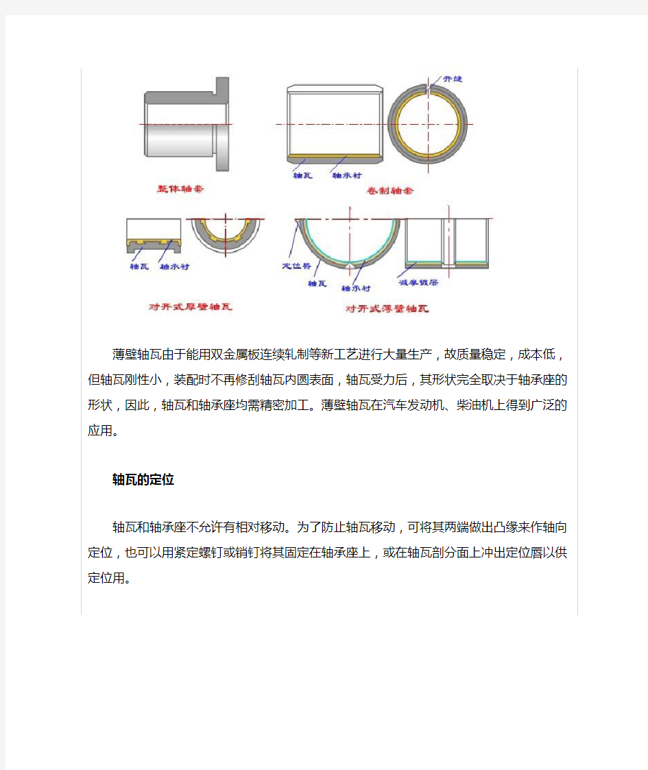 轴瓦结构