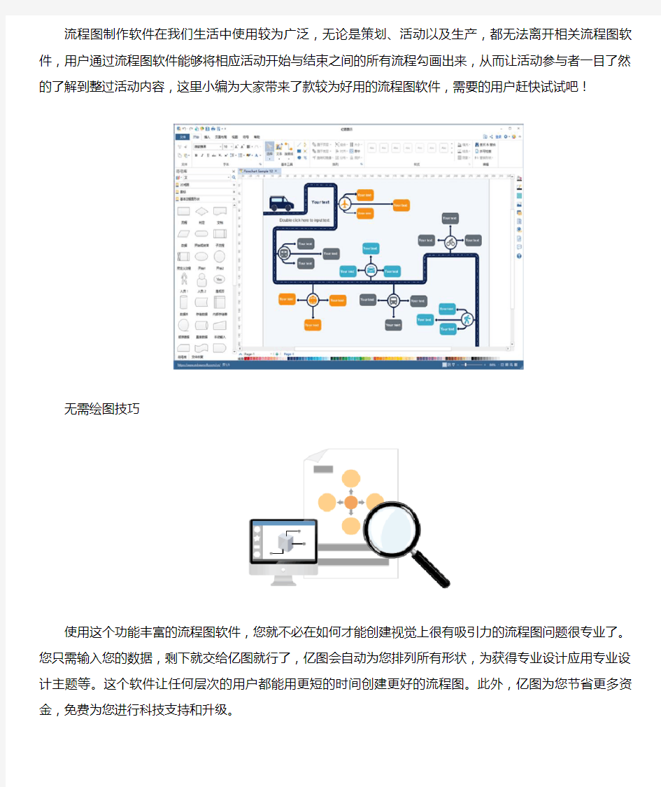 画流程图比较好看的软件