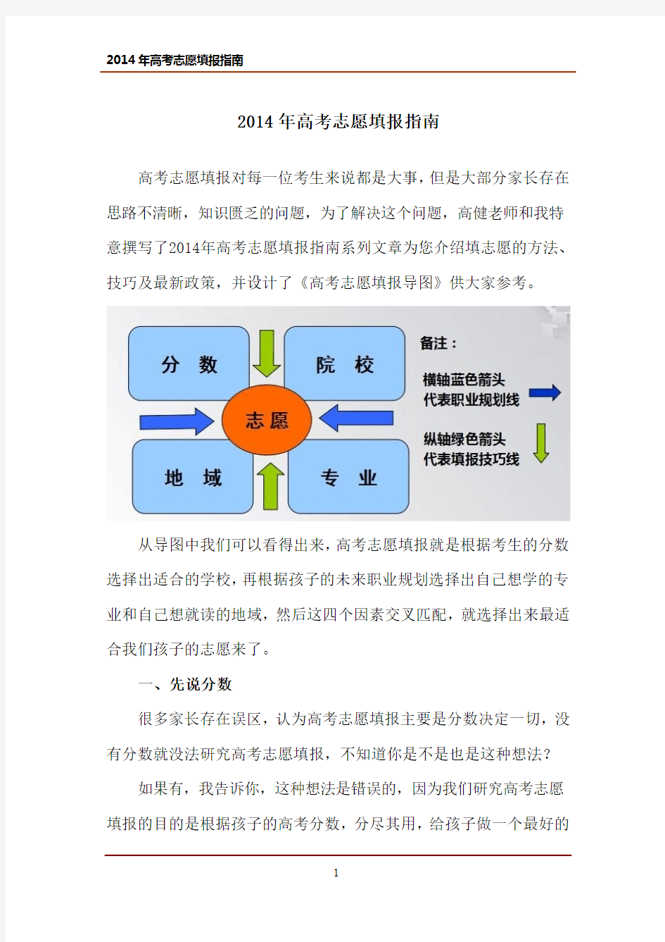 2014年高考志愿填报指南_志愿填报的方法、技巧、最新政策