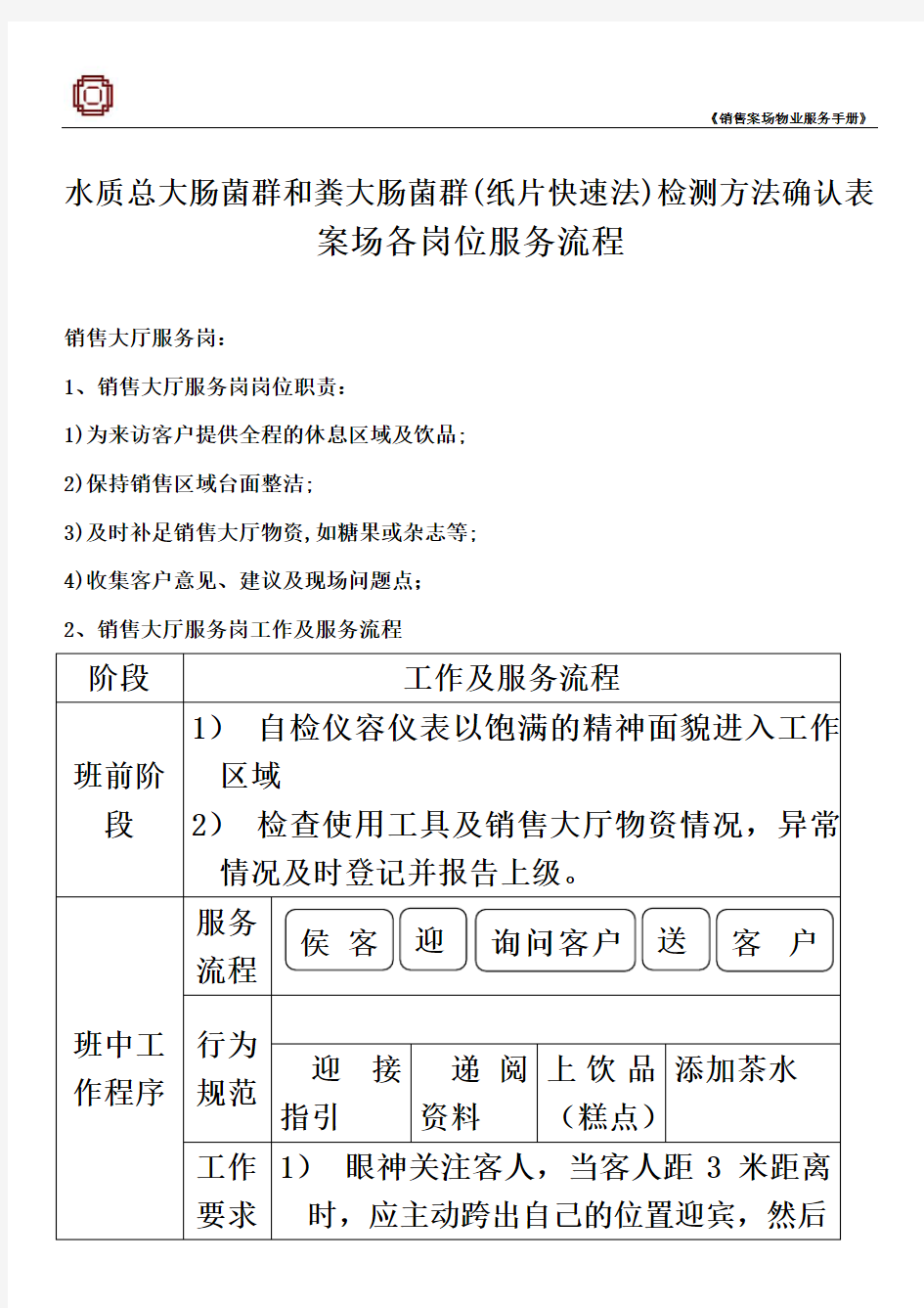 水质总大肠菌群和粪大肠菌群(纸片快速法)检测方法确认表