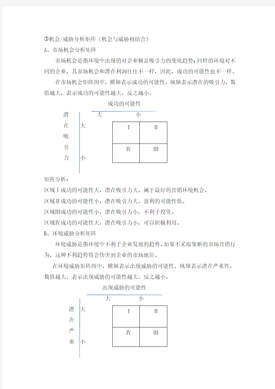 市场营销环境分析