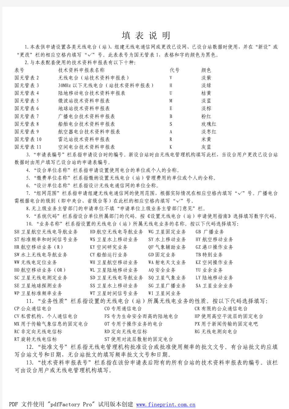 设置无线电台(站)申请