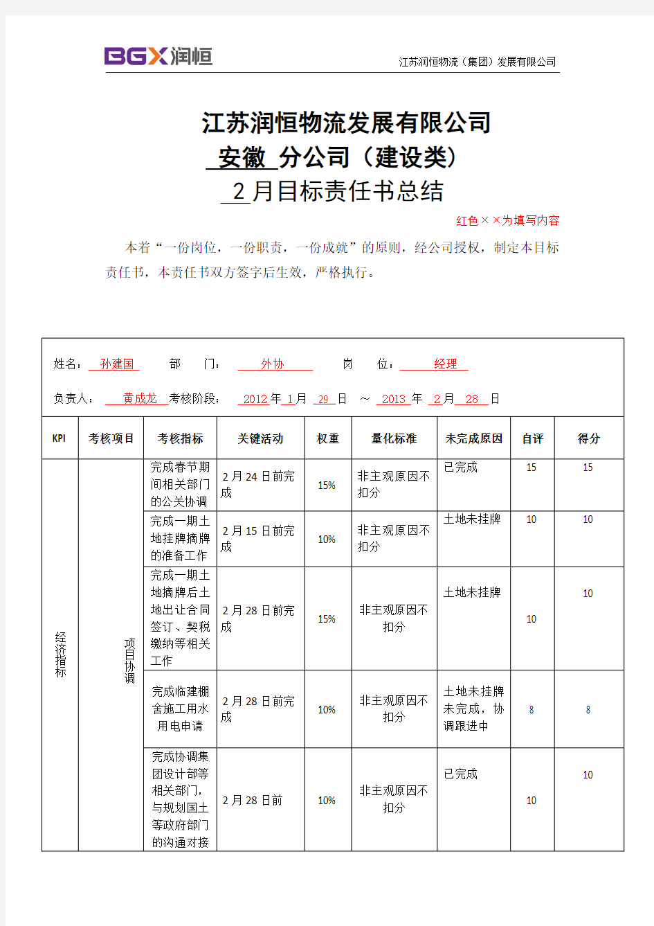 13年2份工作总结