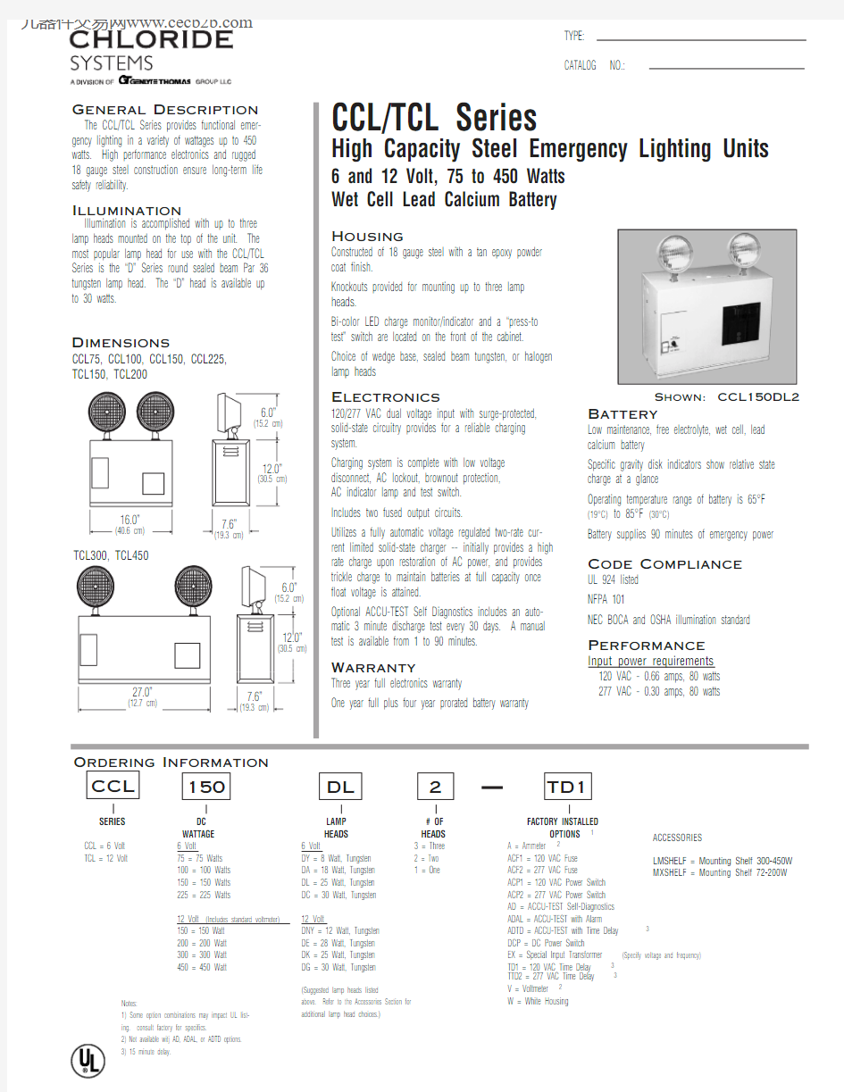 CCL225DC3-A中文资料