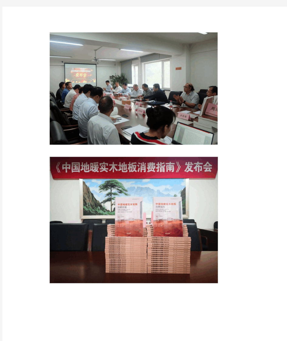 地暖实木地板消费指导工具书《中国地暖实木地板消费指南》发布