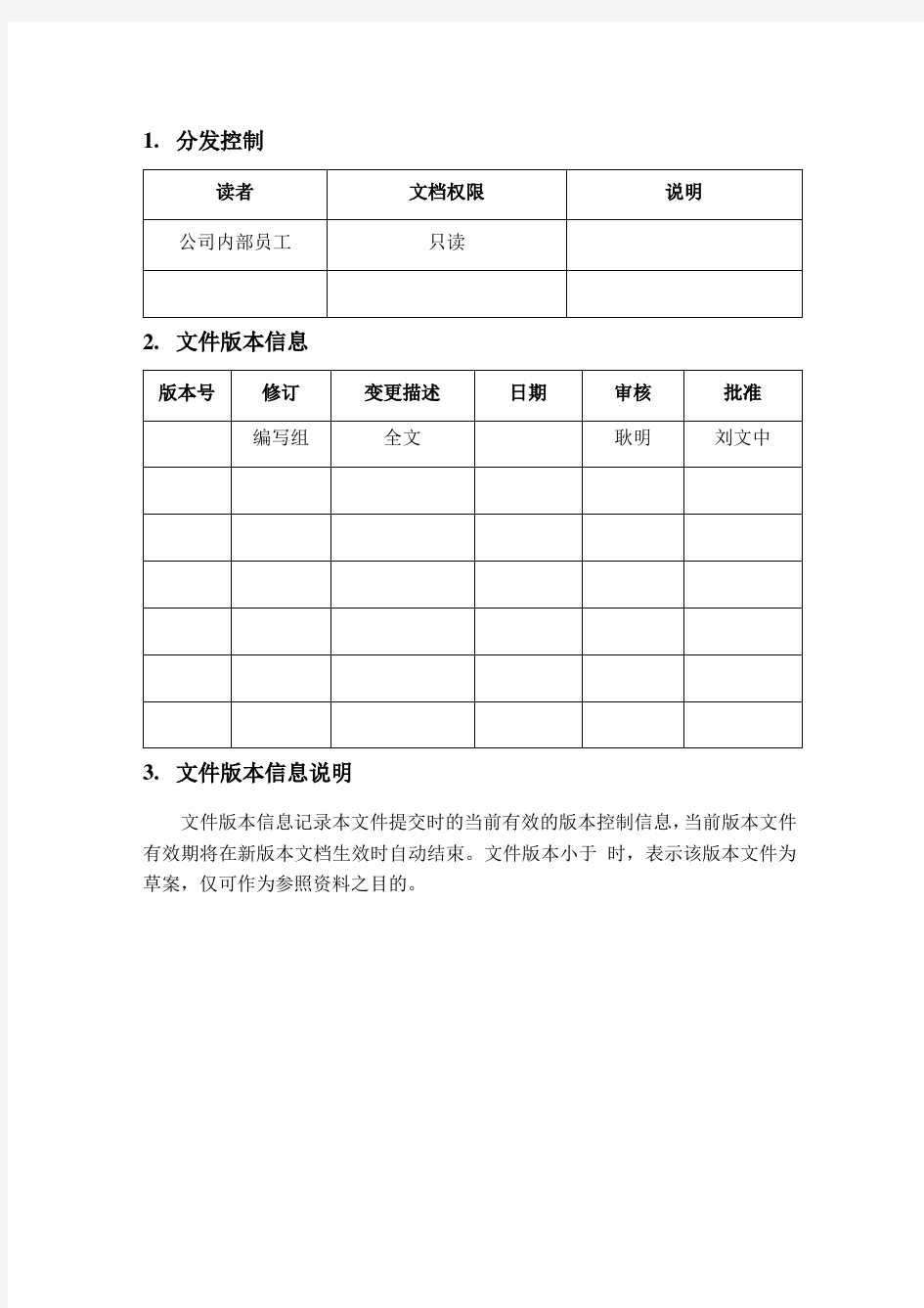 2019年ISO20000体系文件可用性流程管理办法