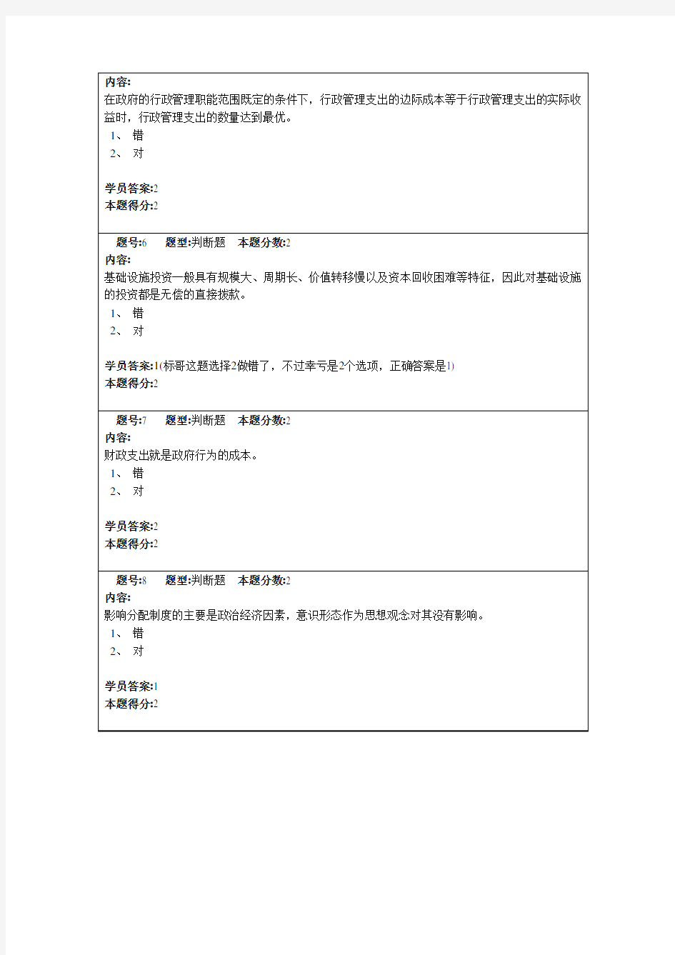 南京大学公共经济学第2次作业(3)题目及答案