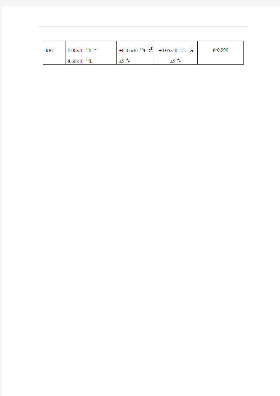 全自动血液细胞分析仪产品技术要求mairui