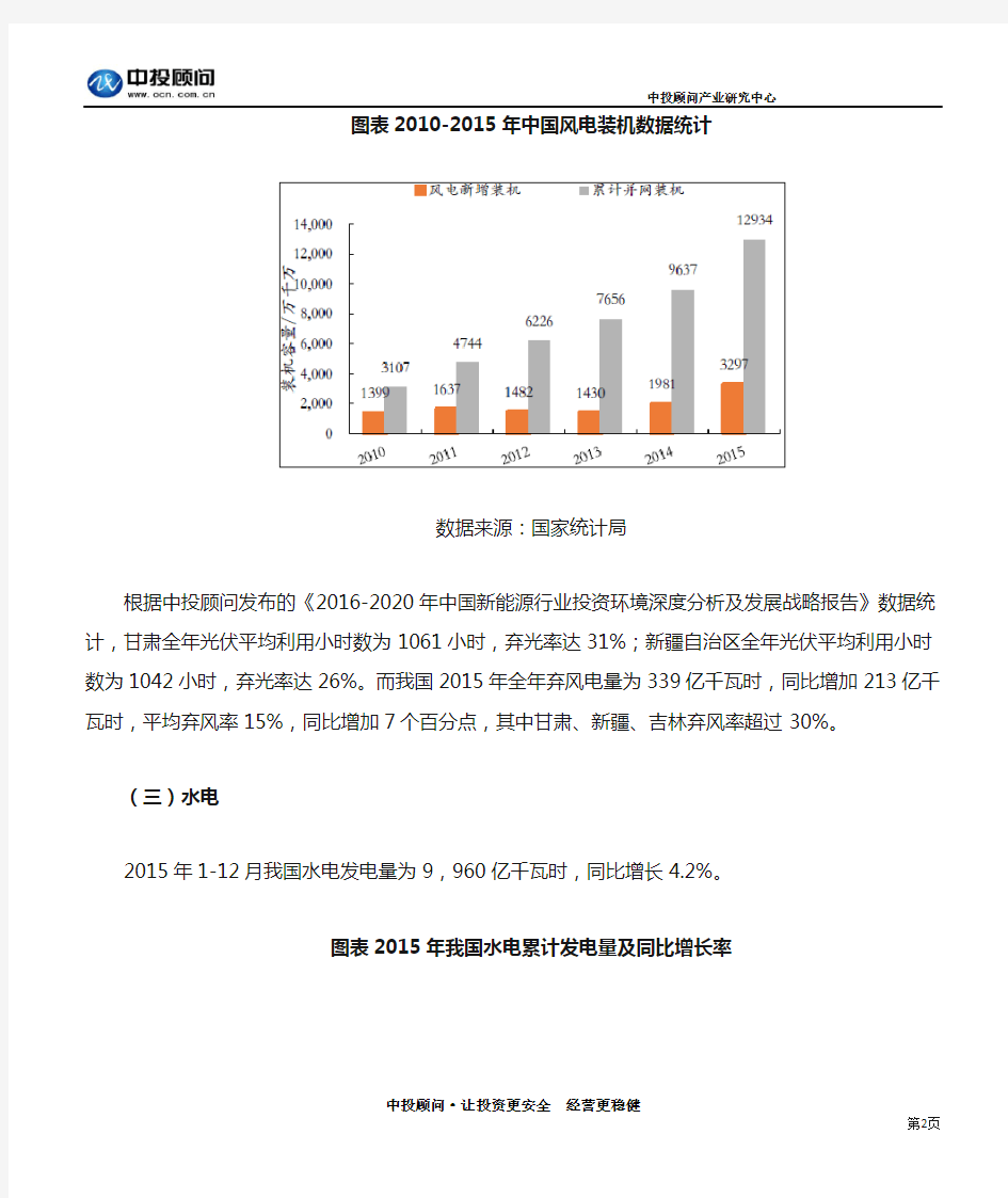 中国新能源行业市场规模分析