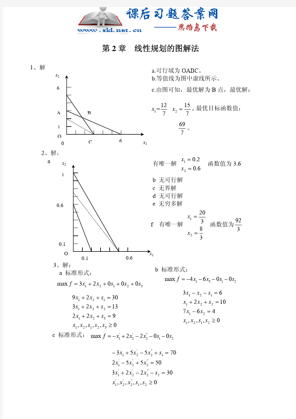 《管理运筹学》第三版(韩伯棠 )课后习题答案  高等教育出版社