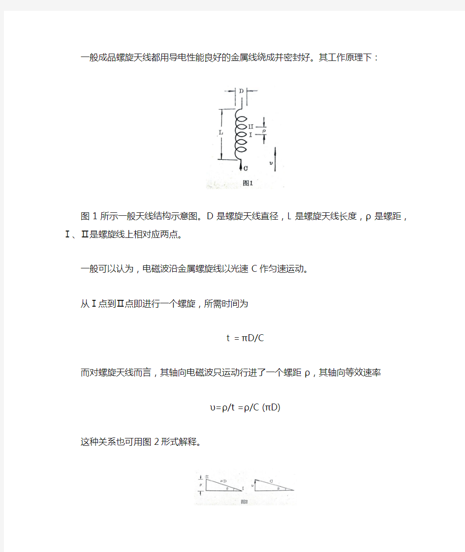 螺旋天线原理简介