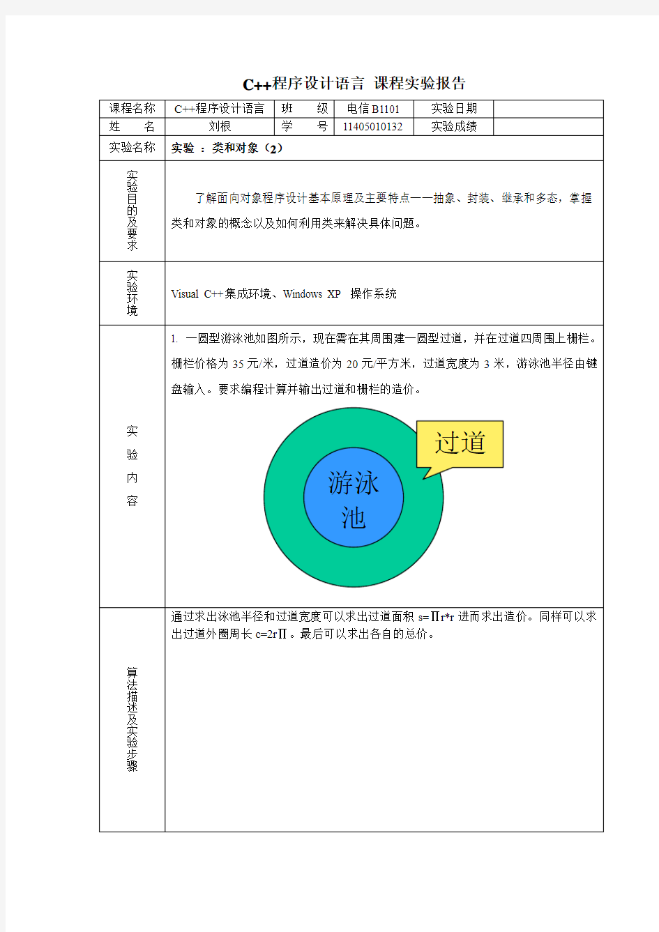 实验报告(类和对象2)