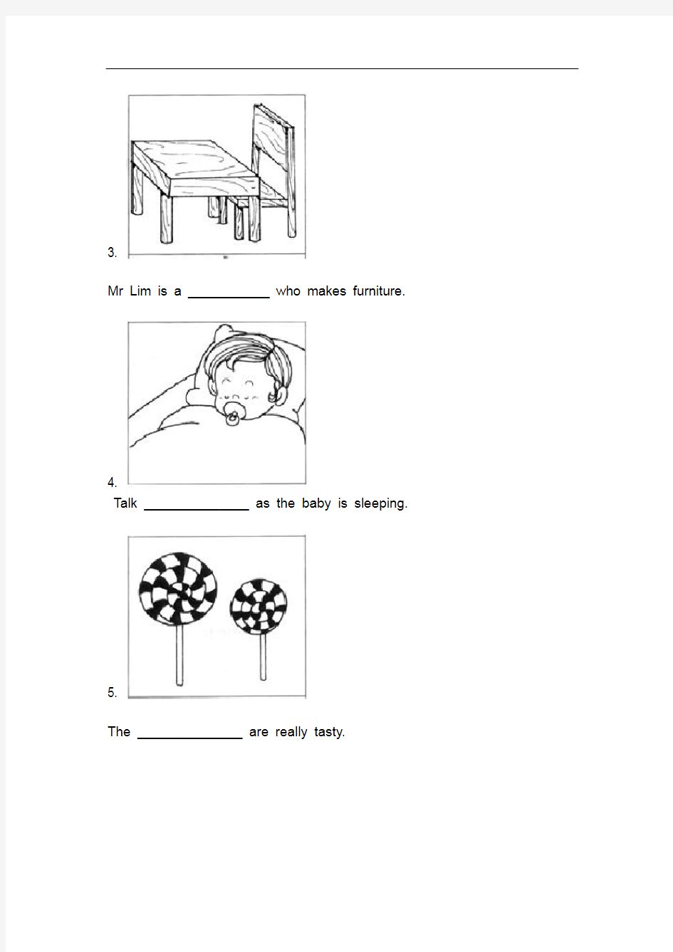 新加坡小学一年级英语试PRACTICE 6