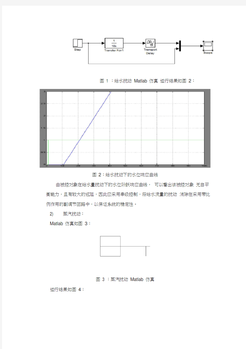 汽包水位自动控制系统设计