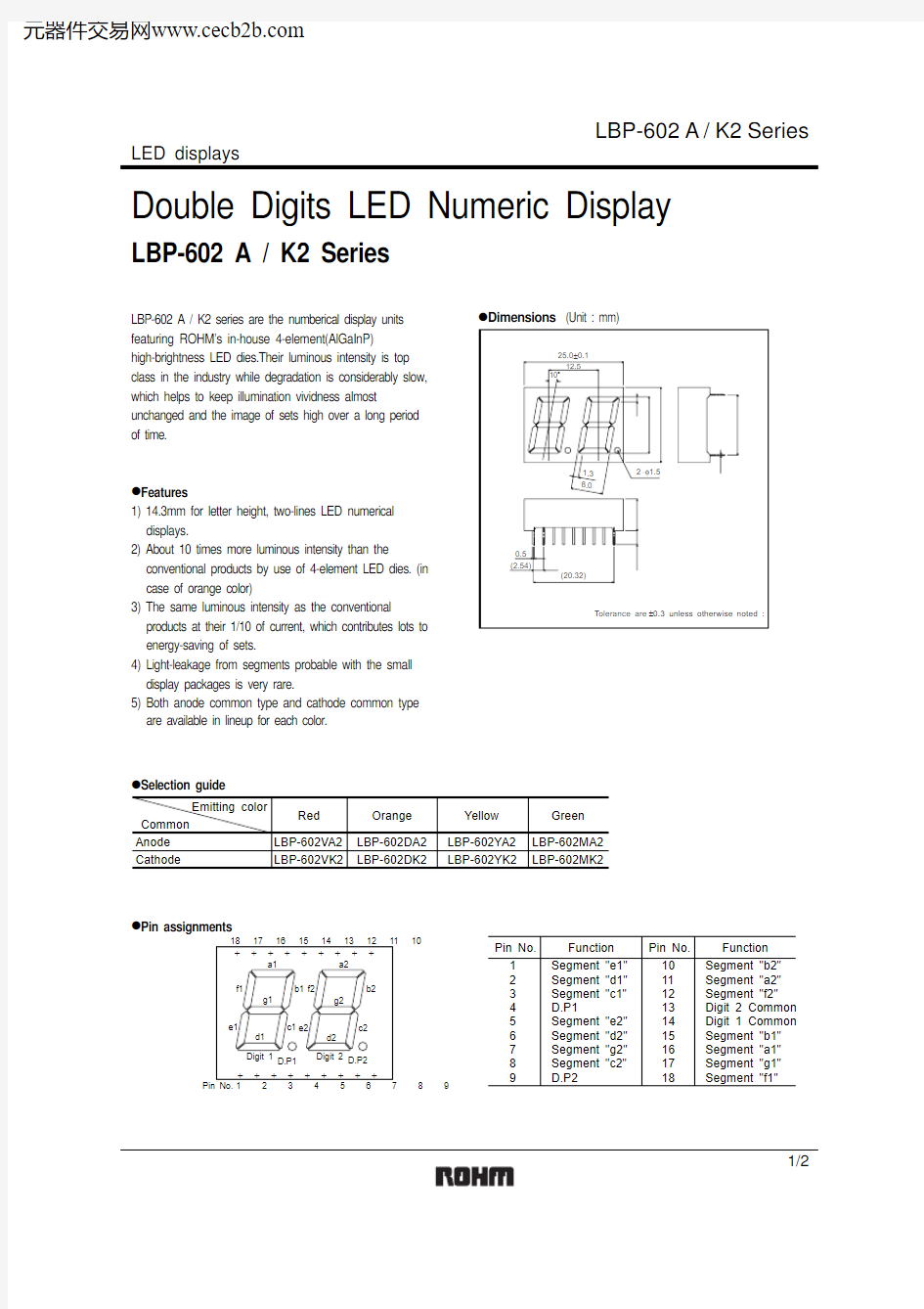 LBP-602VA2中文资料