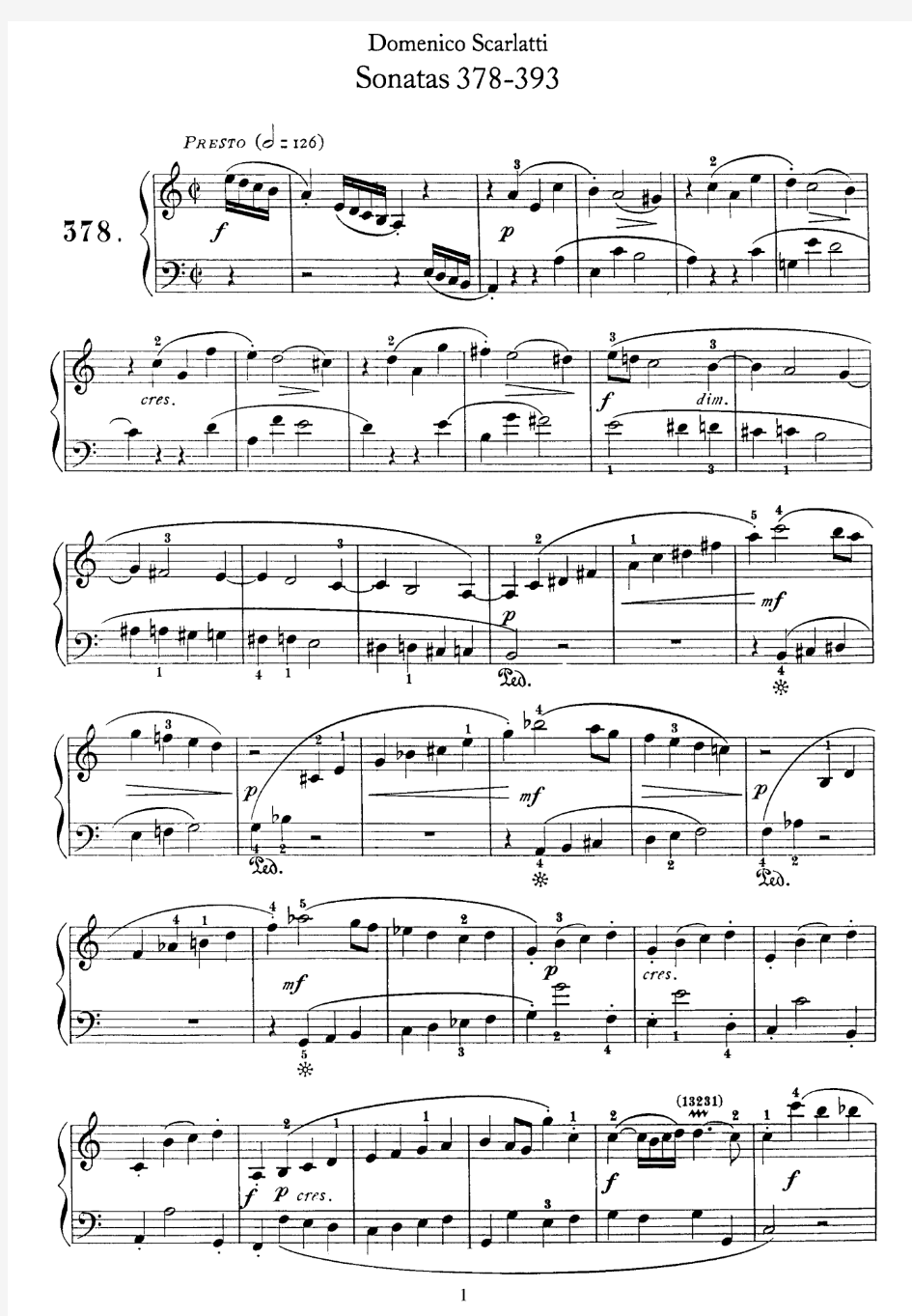 斯卡拉蒂奏鸣曲集378-393-Scarlatti_-_Keyboard_Sonatas__L.378-393