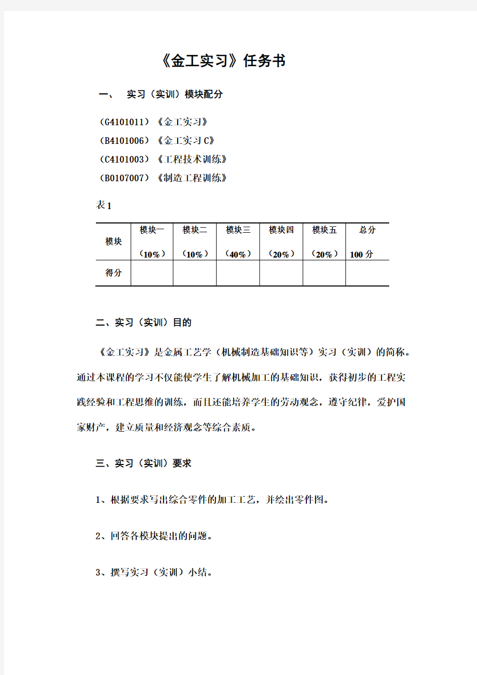 《金工实习》报告 (六角螺母)