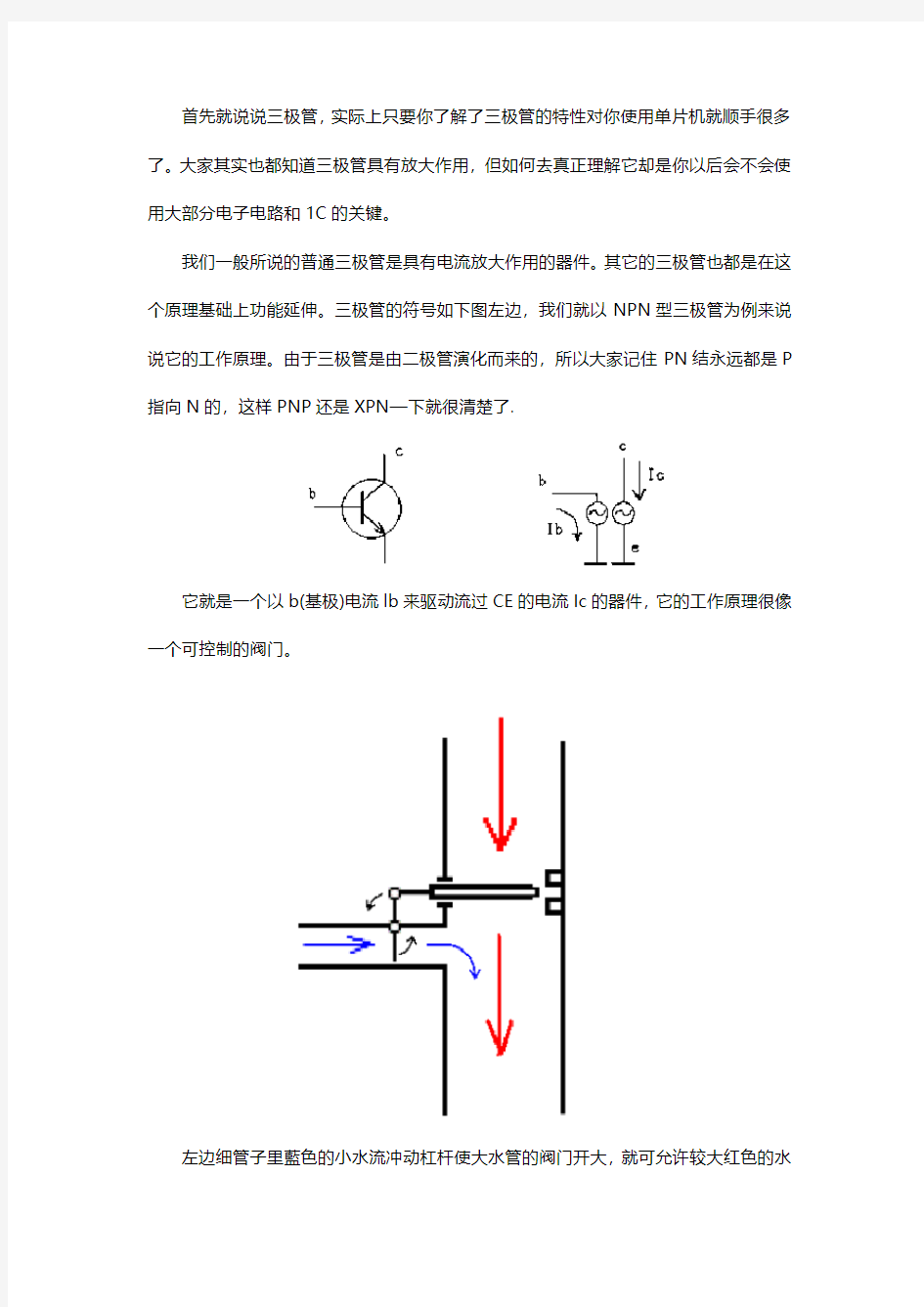 电子元器件基础知识详解之三极管