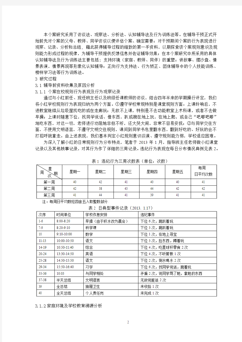 随班就读轻度智障儿童规则意识、行为培养的个案研究2.16