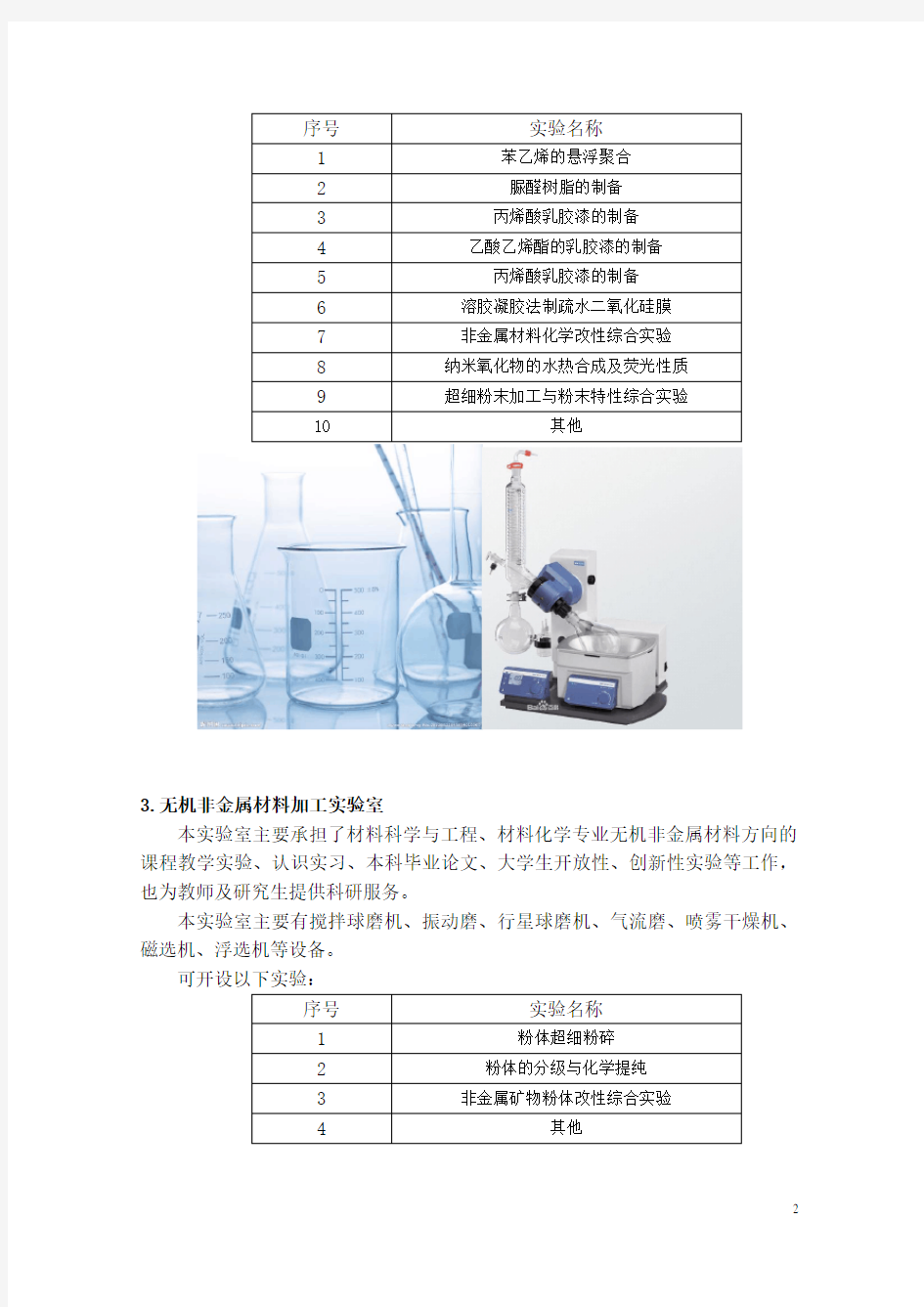 材料系实验室展板资料