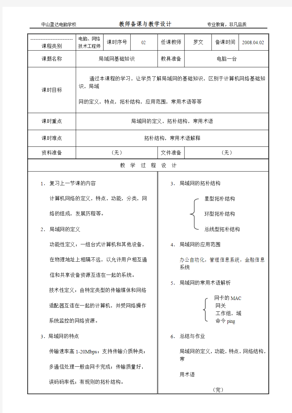 02.局域网基础知识