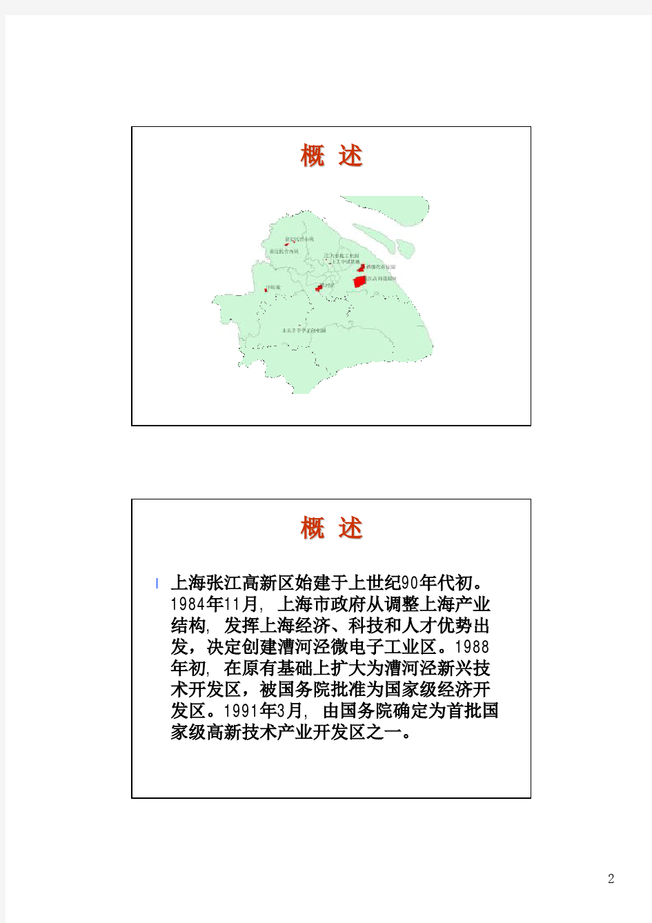 上海科技园区现状及发展展望