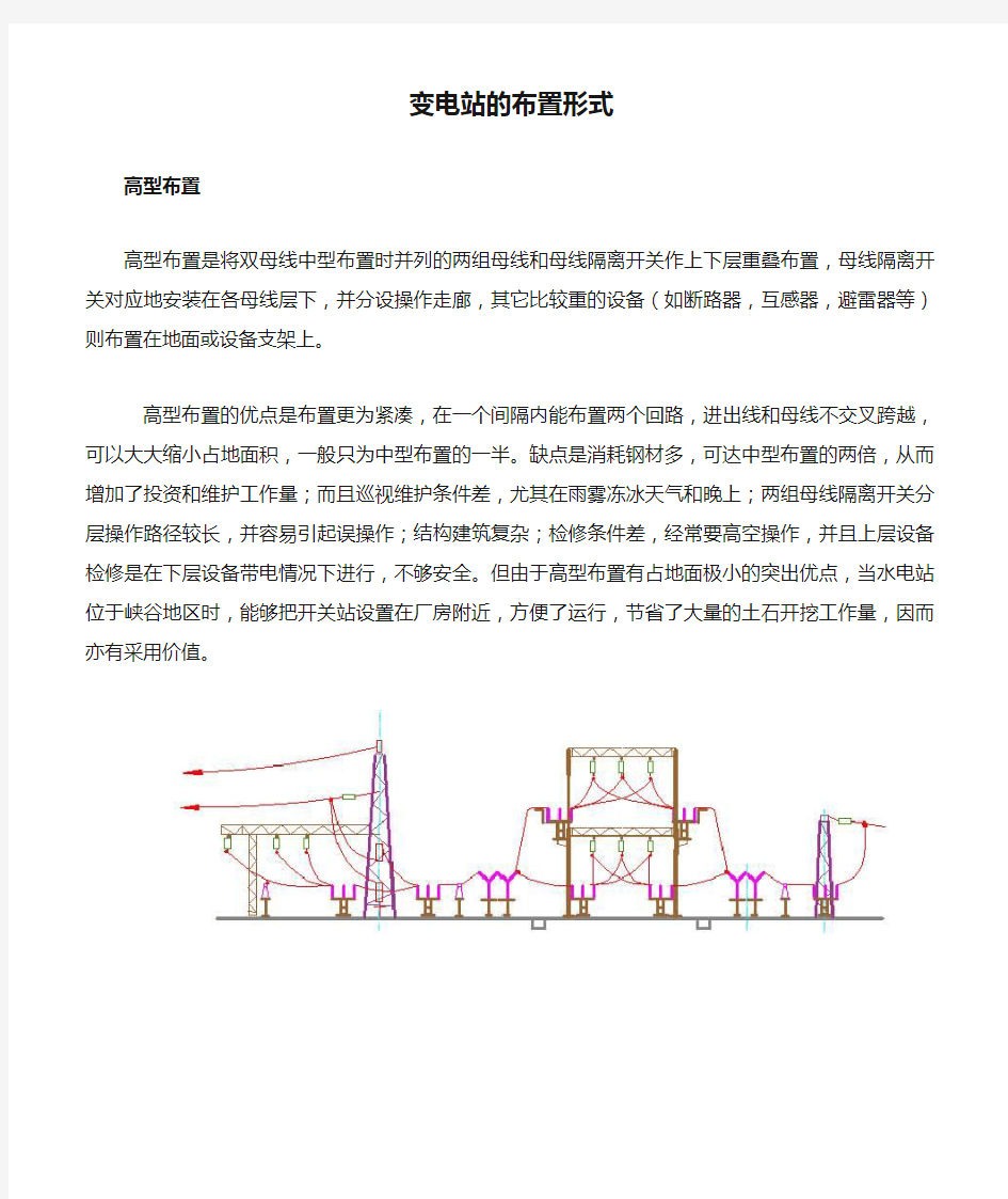 变电站的布置形式