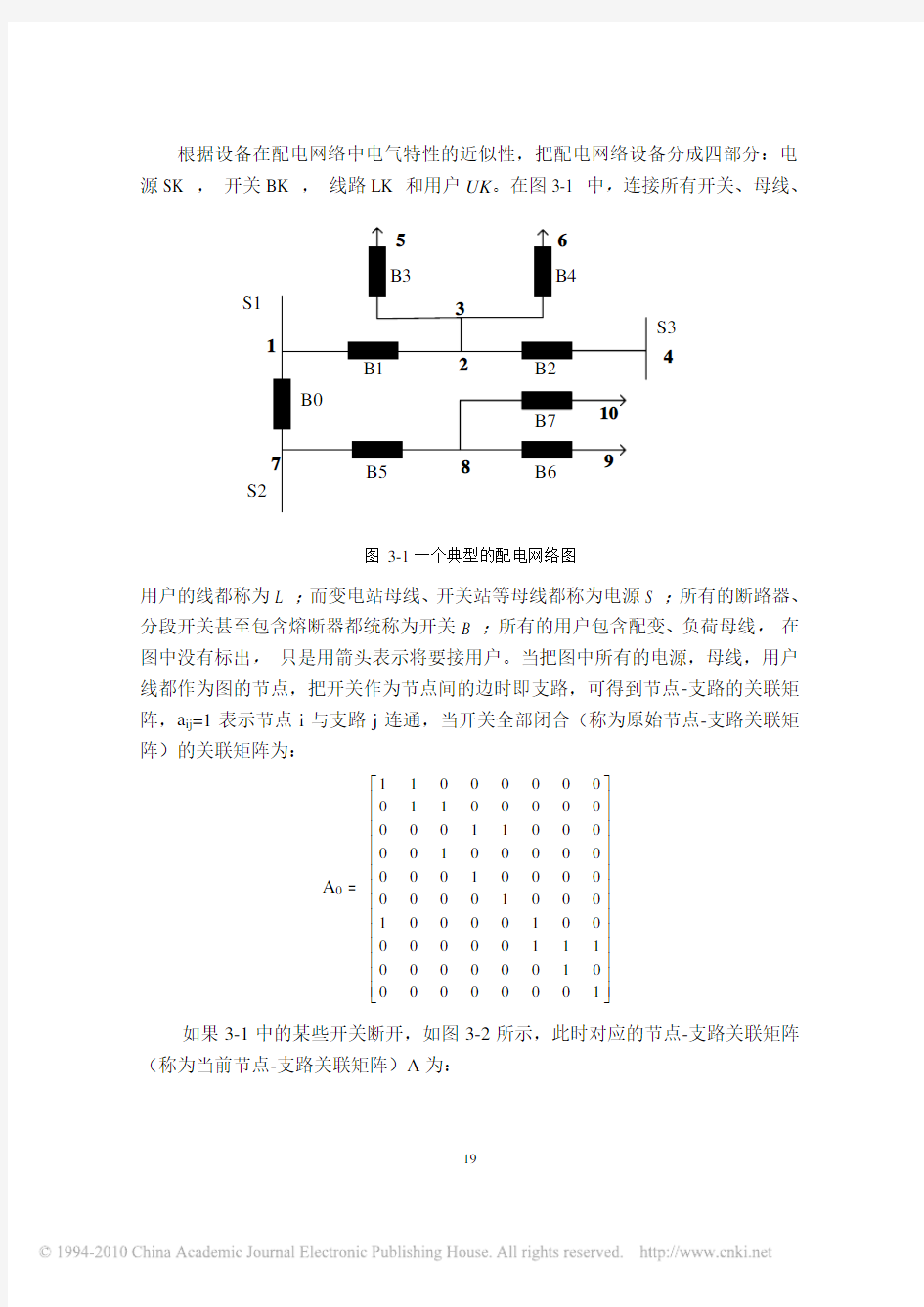 配电网拓扑分析方法研究_
