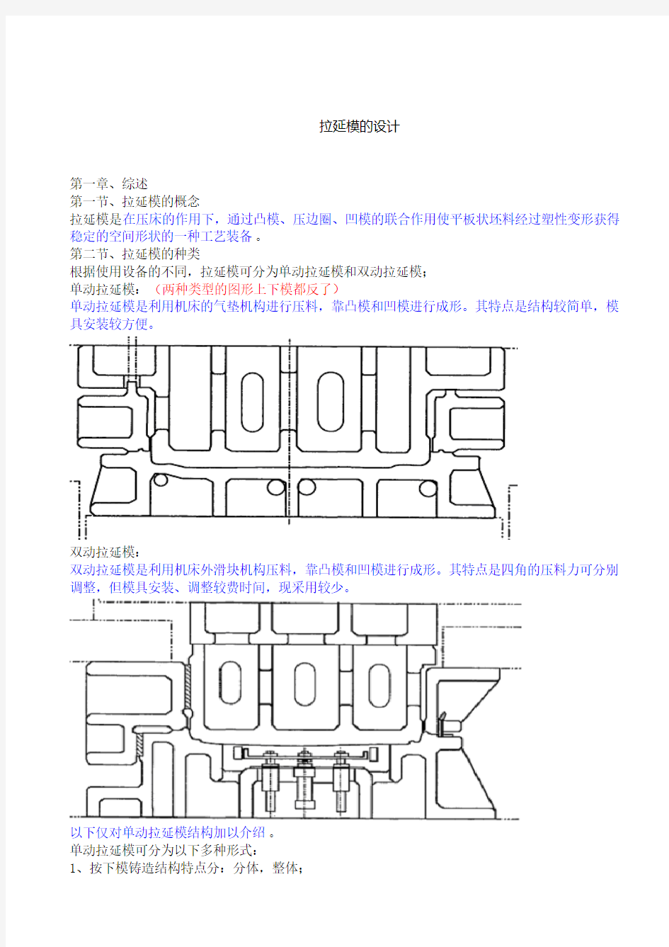 《拉延模的设计》word文档