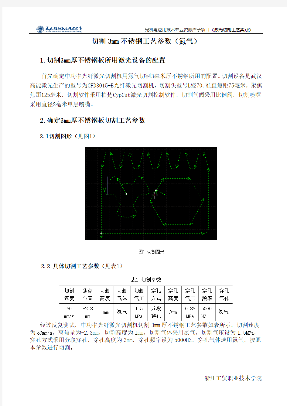 切割3mm厚不锈钢工艺参数(氮气)(精)