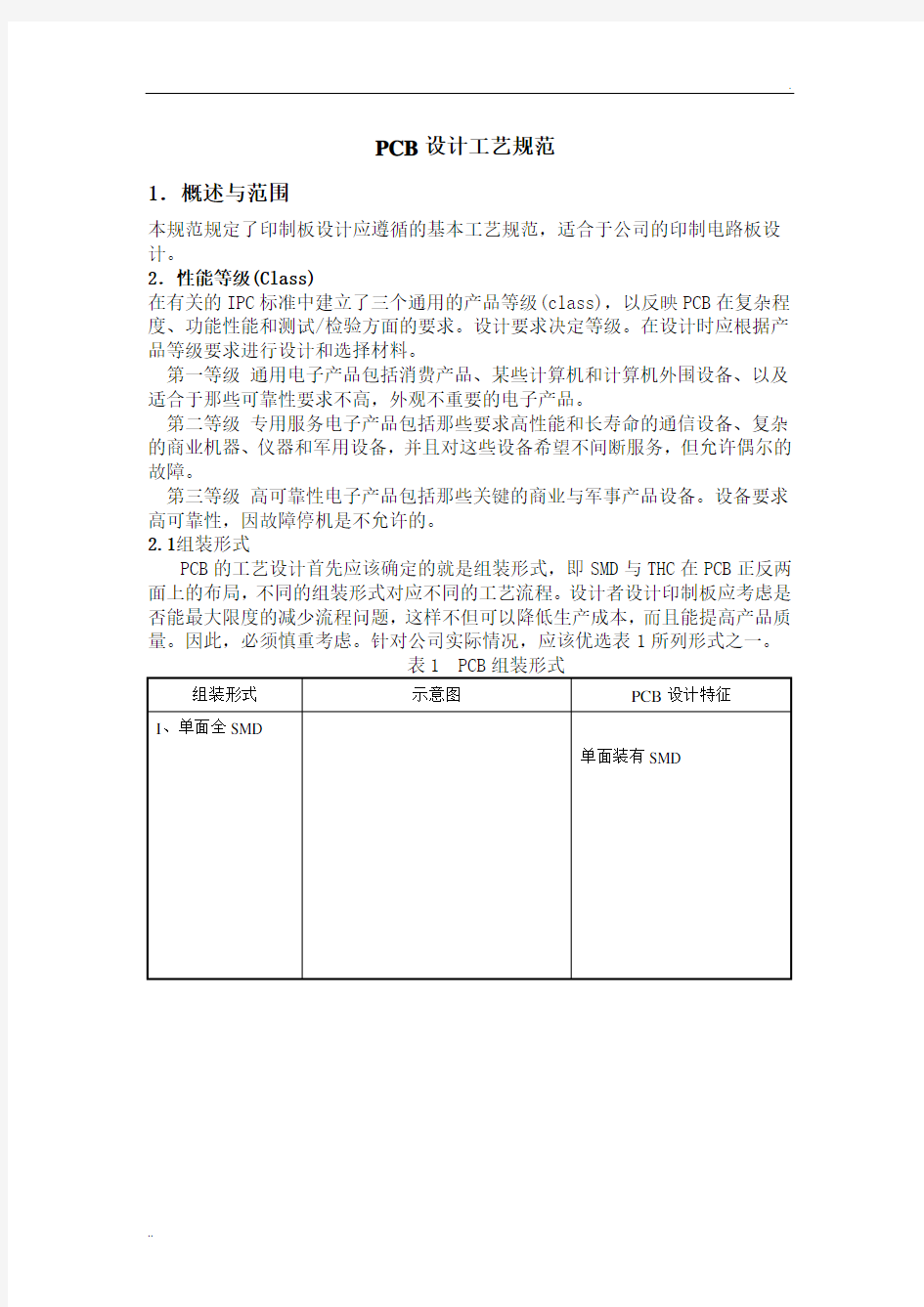 PCB板焊盘及通孔的设计规范