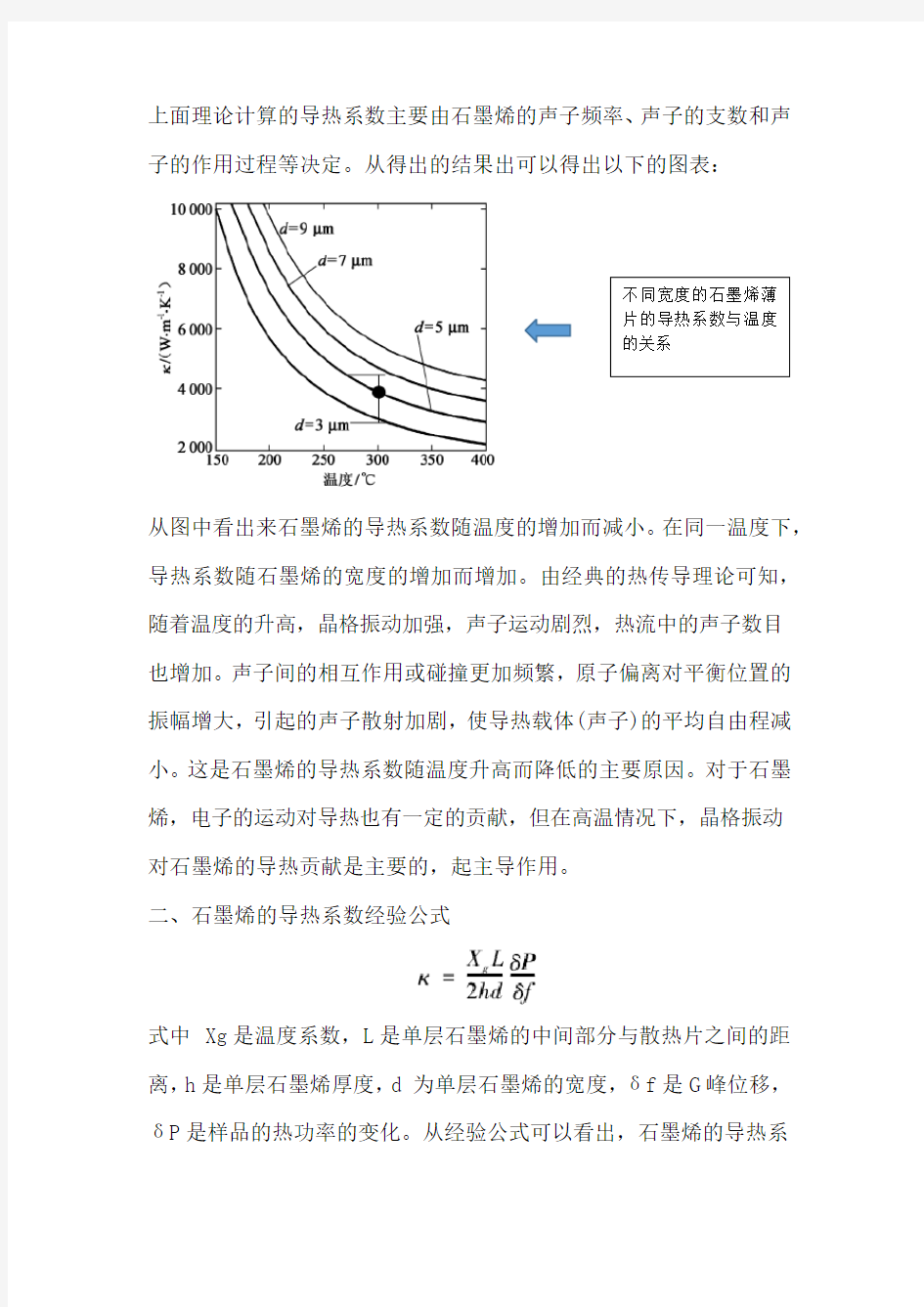 石墨烯以及导热性质的介绍