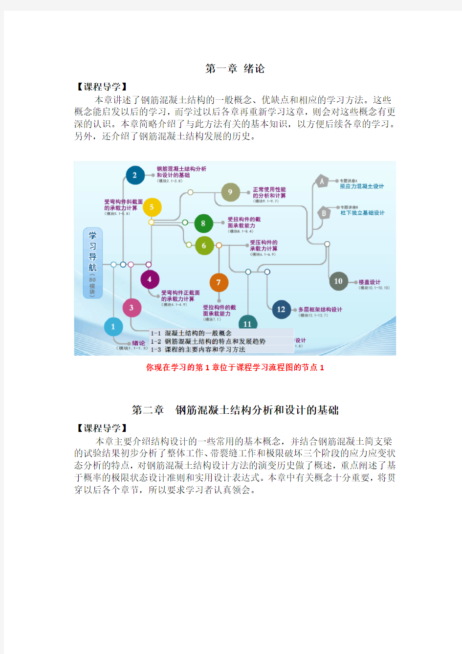 钢筋混凝土结构  学习指南