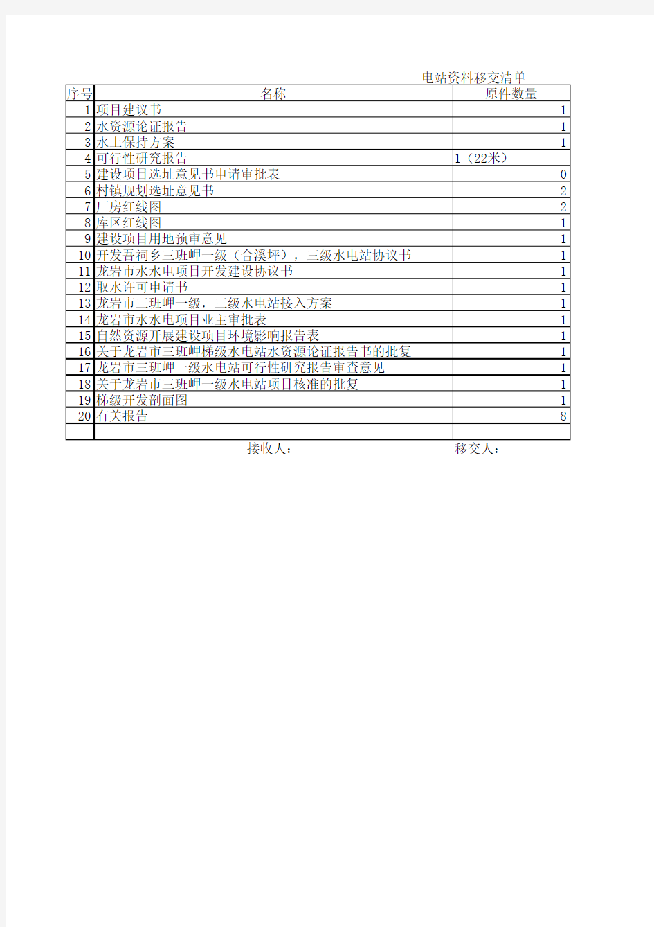 光伏电站施工资料