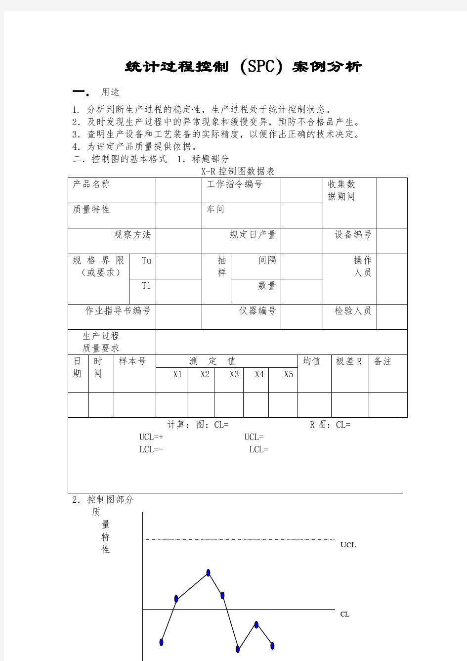 最新整理统计过程控制Spc案例分析.doc