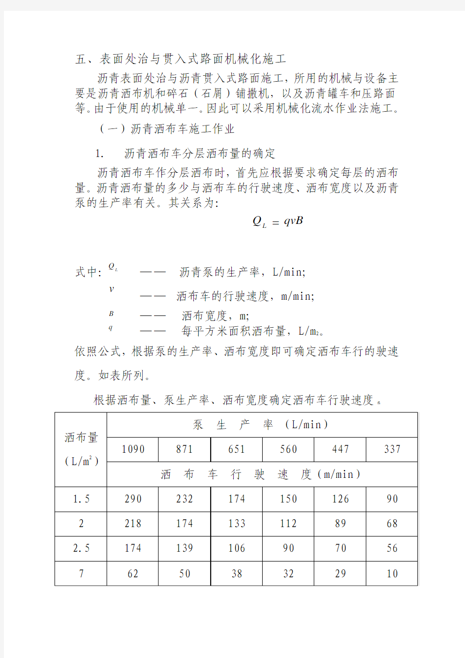 表面处治与贯入式沥青路面机械化施工