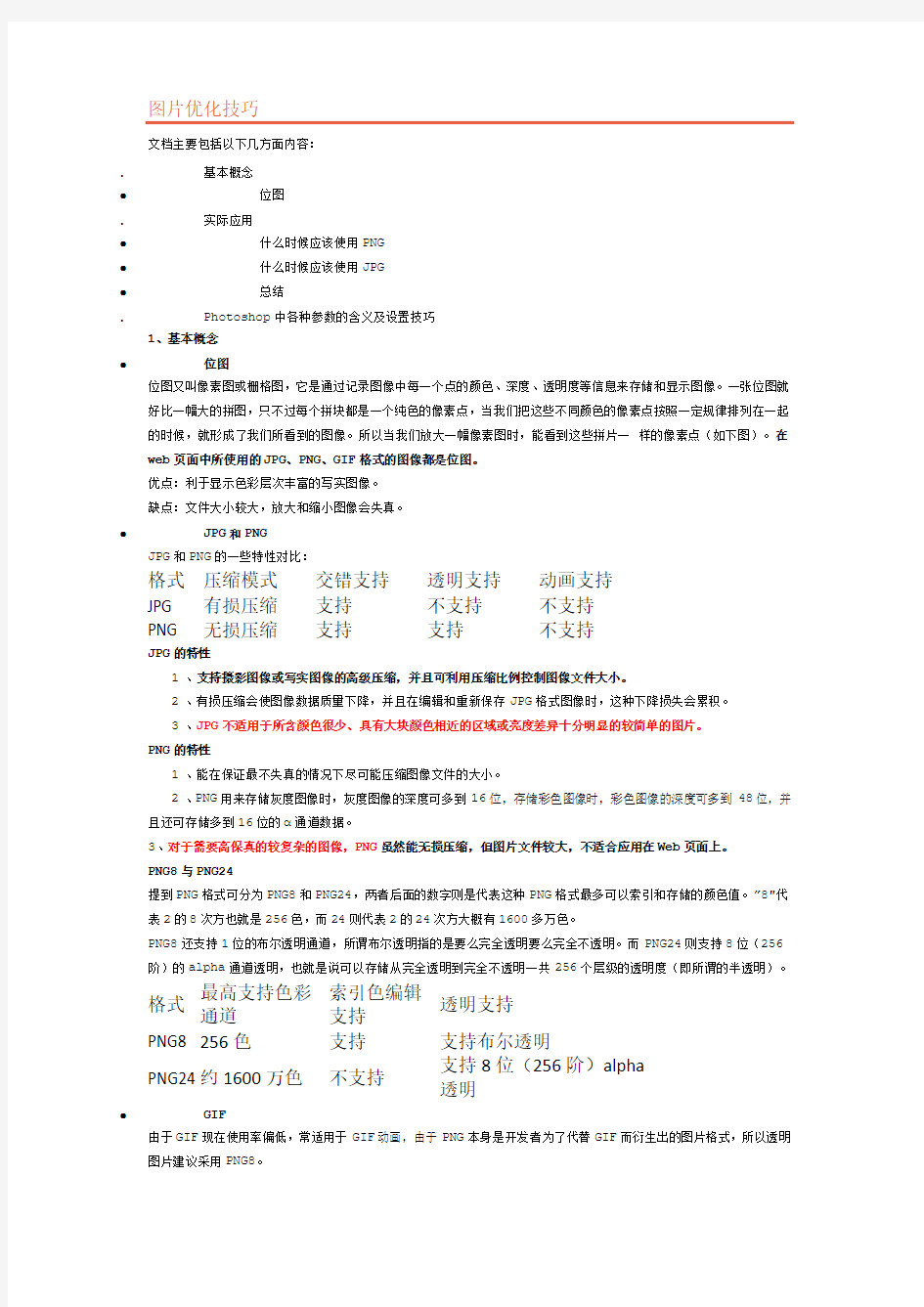 图片优化技巧