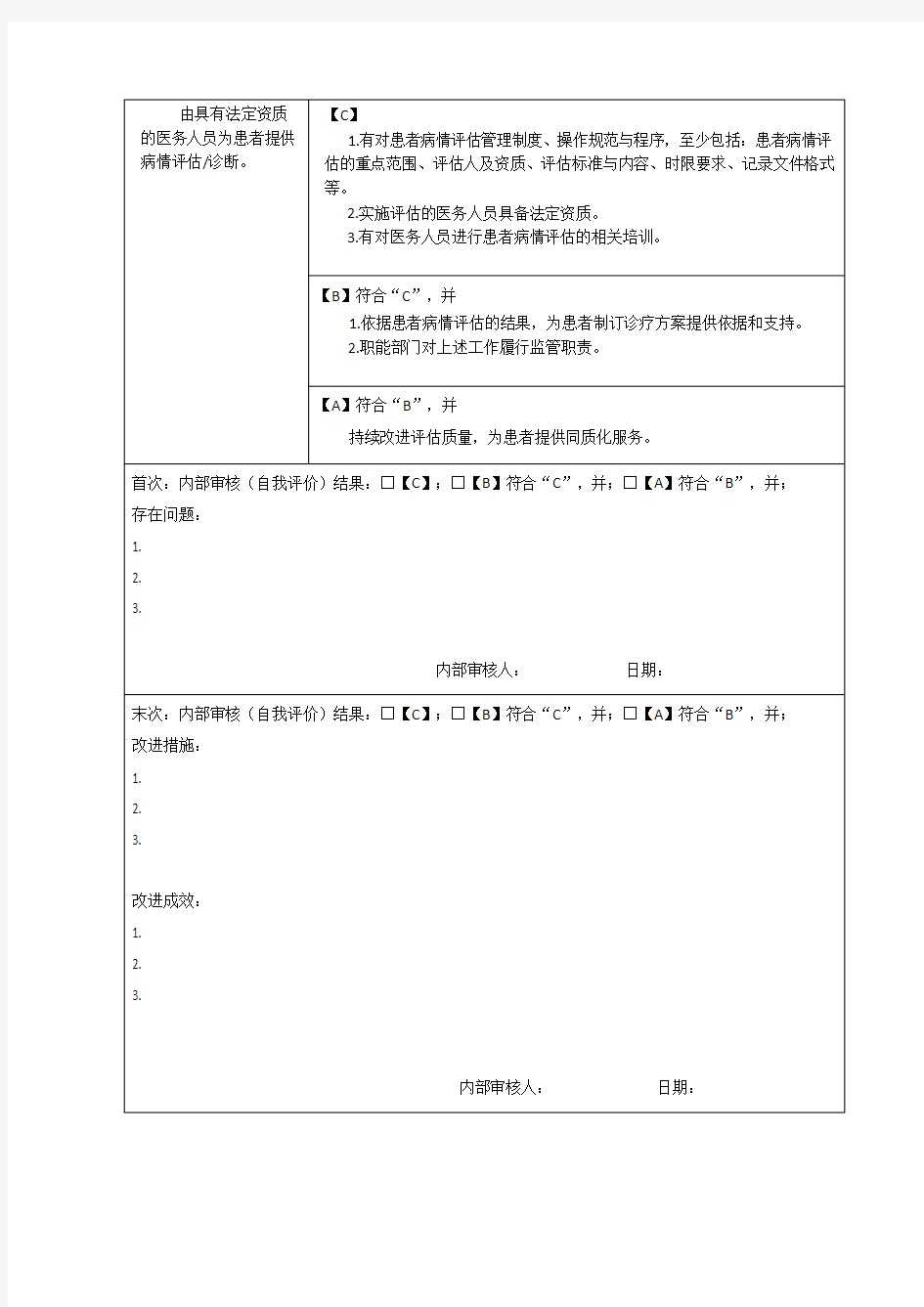 第四章医疗质量安全管理与持续改进(5.住院诊疗管理与持续改进)(21款)