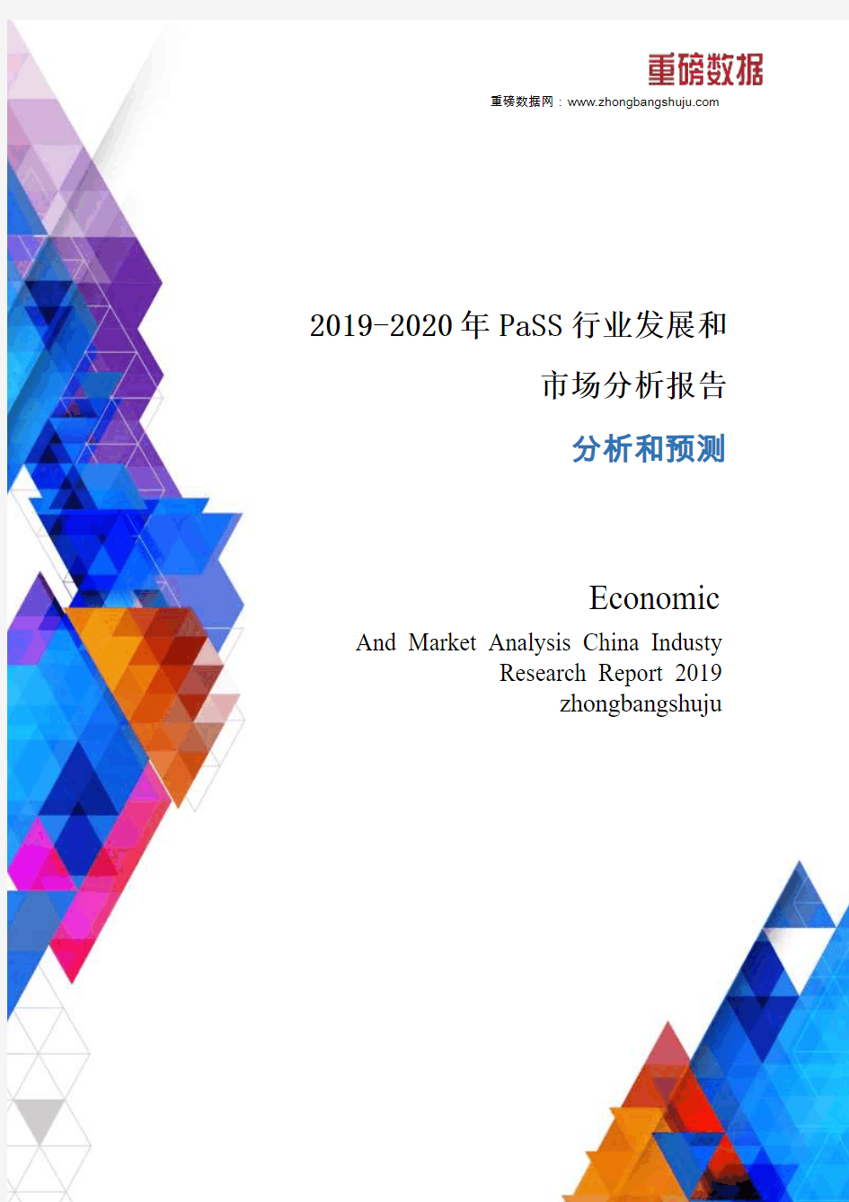 2019-2020年PaSS行业发展和市场分析报告