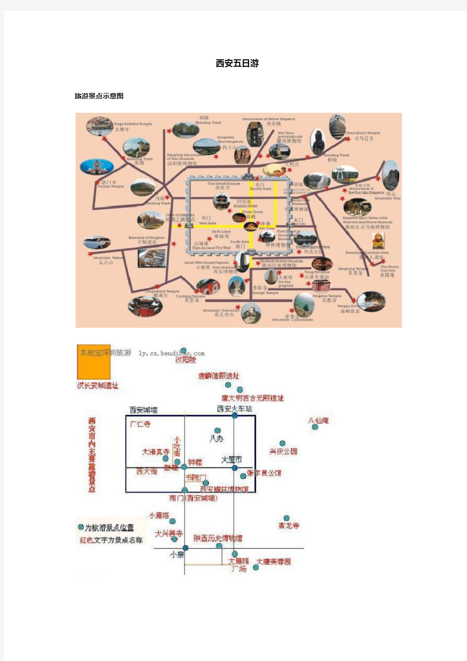 西安旅游攻略